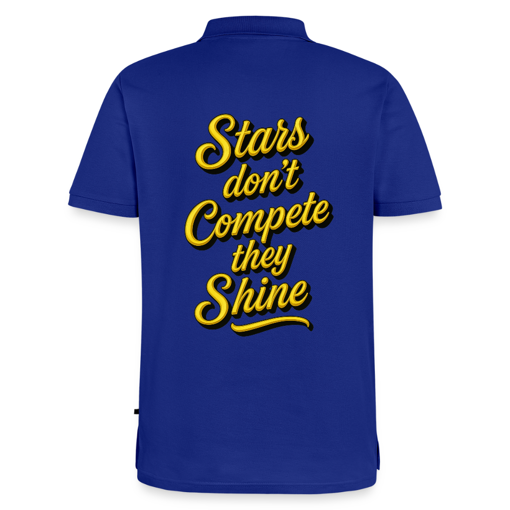 Black Stars Elite Polo - royal blue