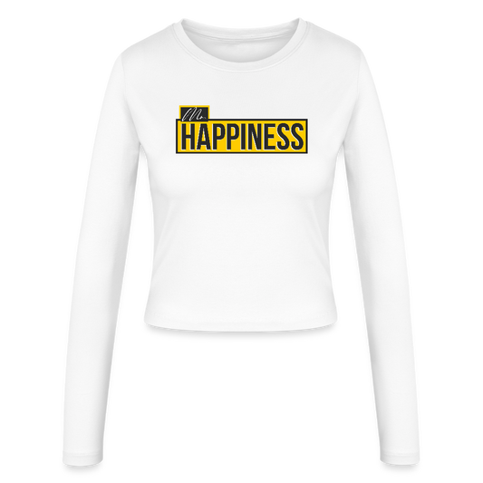 Women's Slim Fit Longsleeve - white