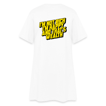 Women’s T-Shirt Dress - white