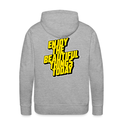 enjoytoday Premium Hoodie - heather grey