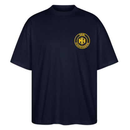 MH ALIVE Oversized Unisex Organic T-shirt Blaster - navy