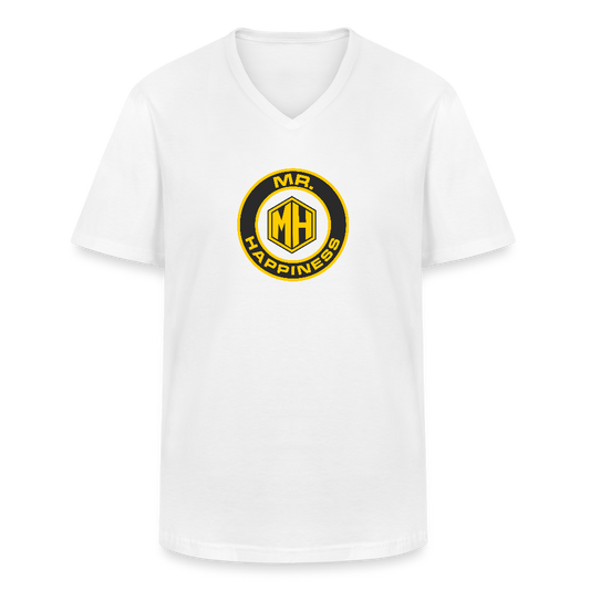 enjoytoday V-Neck T-Shirt - white