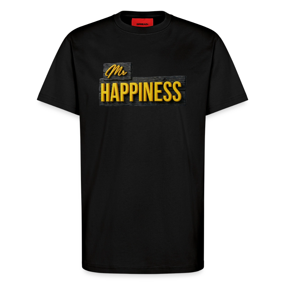 Happiness - SOLID BLACK