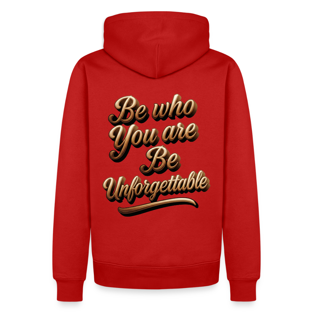 YOU ARE Unforgettable Hoodie - red