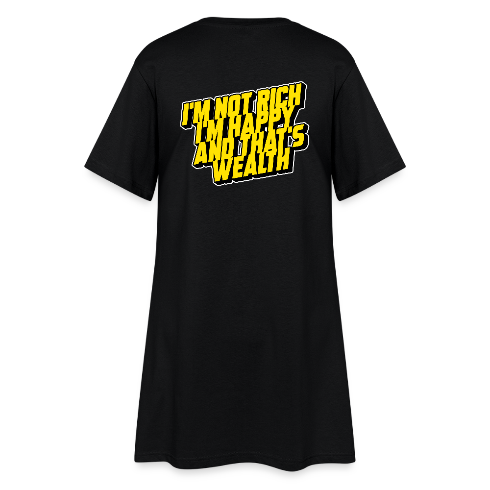 Women’s T-Shirt Dress - black