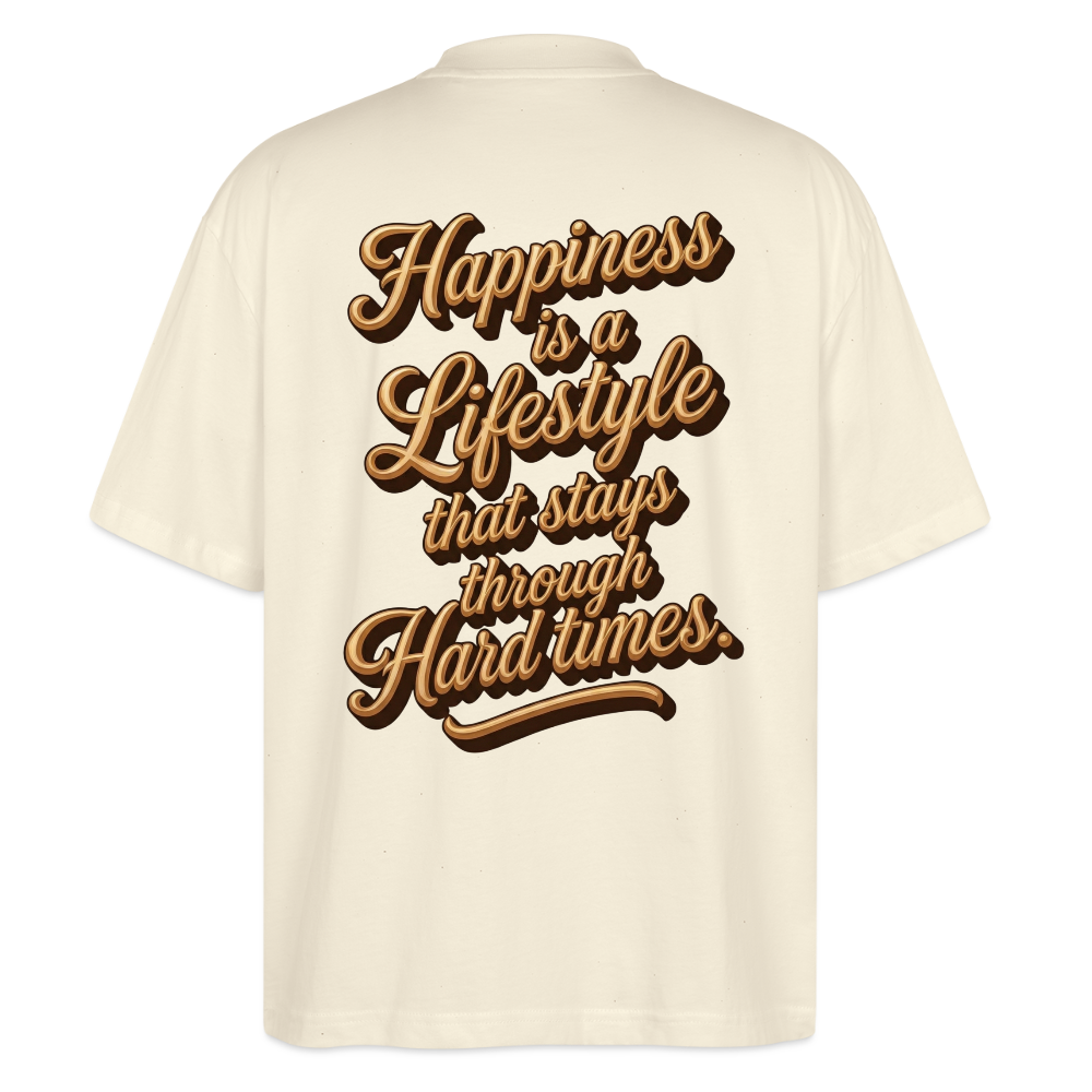 Big Heart Tee - natural raw