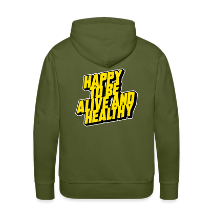 MH ALIVE Men’s Premium Hoodie (Europe ONLY) - olive green