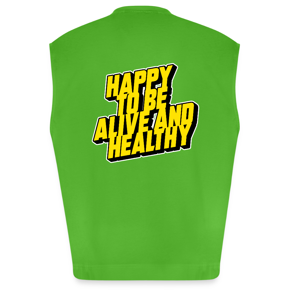 MH Heavyweight Oversized Organic Tank Top (EU) - Apple Neon