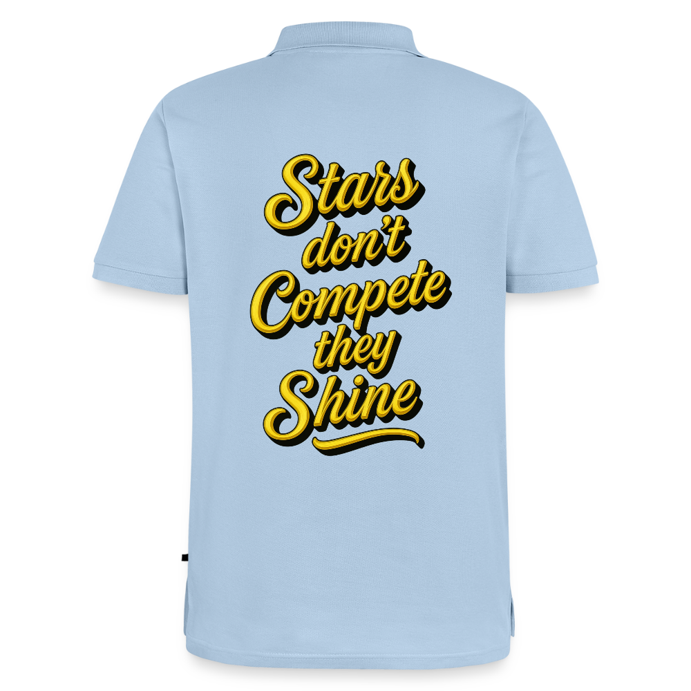 Black Stars Elite Polo - light blue