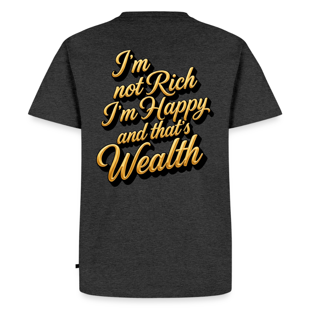 The 😌 Main Character Energy Tee - heather anthracite