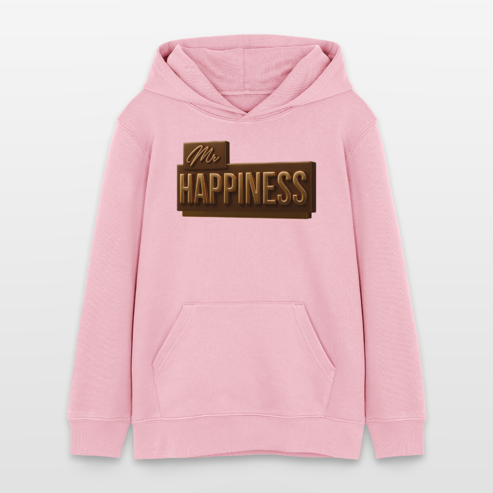 EcoVibe Teen Hoodie - cotton pink