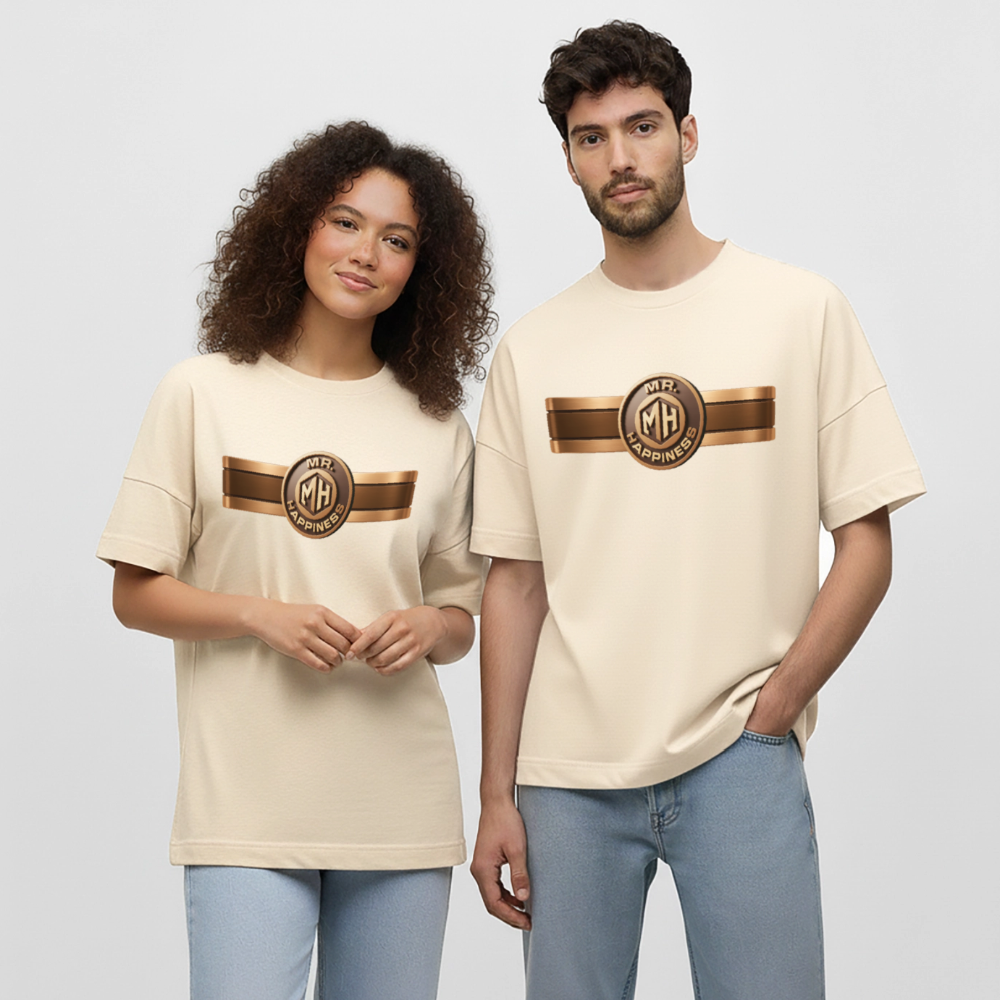 Big Heart Tee - natural raw