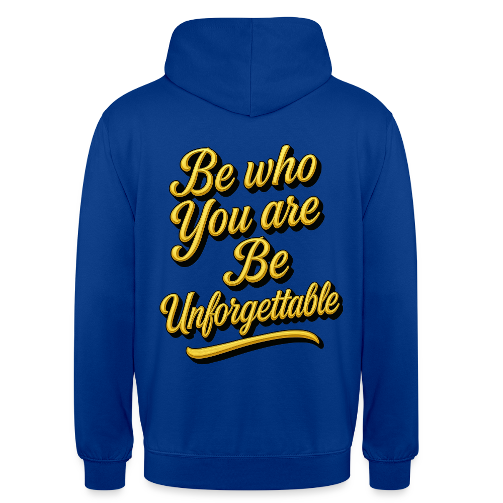 UNFORGET-ME Heavy Hoodie - bright royal