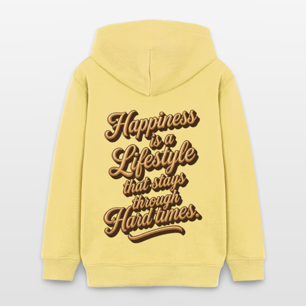 EcoVibe Teen Hoodie - viva yellow 