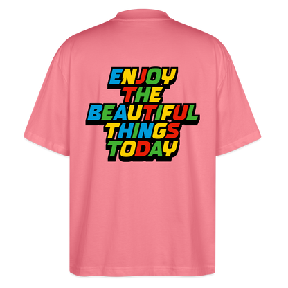 MH Oversized Unisex Organic T-shirt Blaster - pink joy 