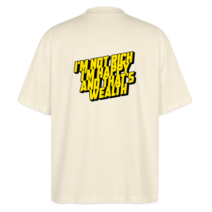 Oversized Unisex Organic T-shirt Blaster - natural raw