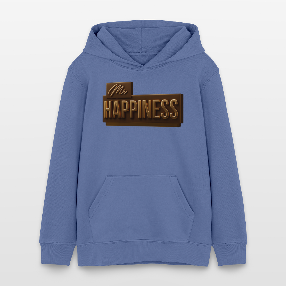 EcoVibe Teen Hoodie - bright blue