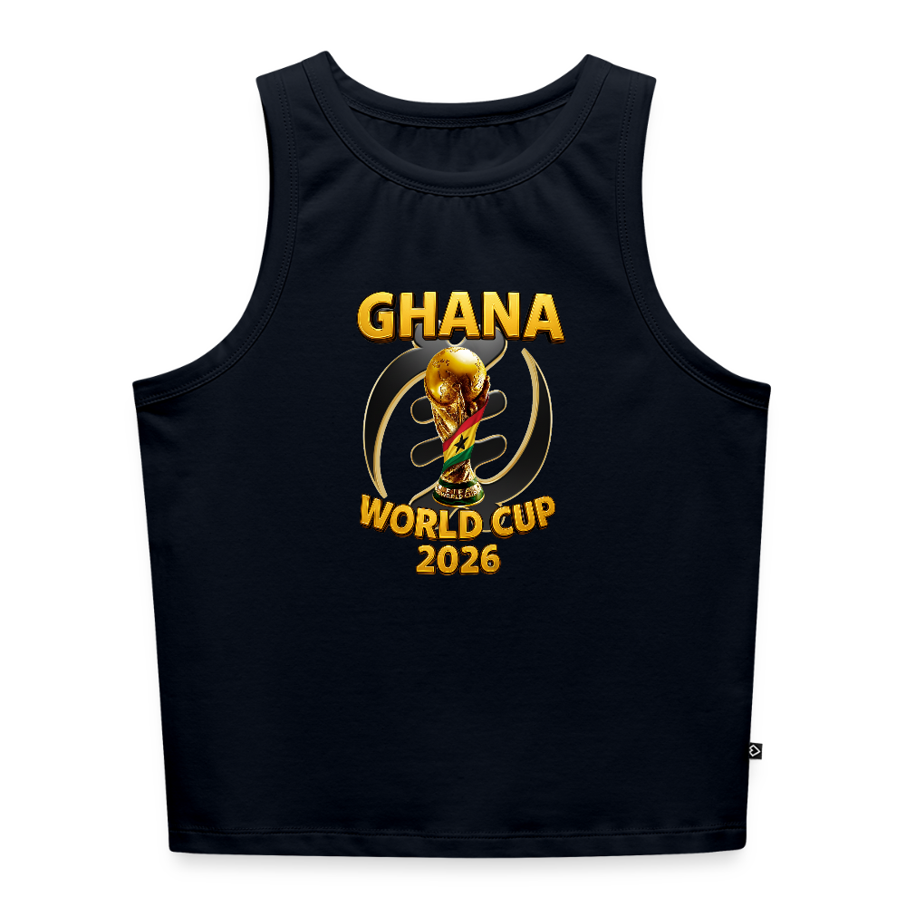 Star Queen Supporter Crop - navy