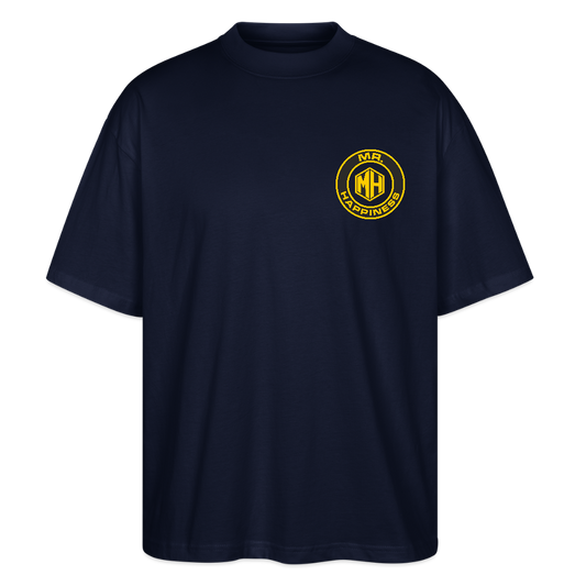 MH Oversized Unisex Organic T-shirt Blaster - navy