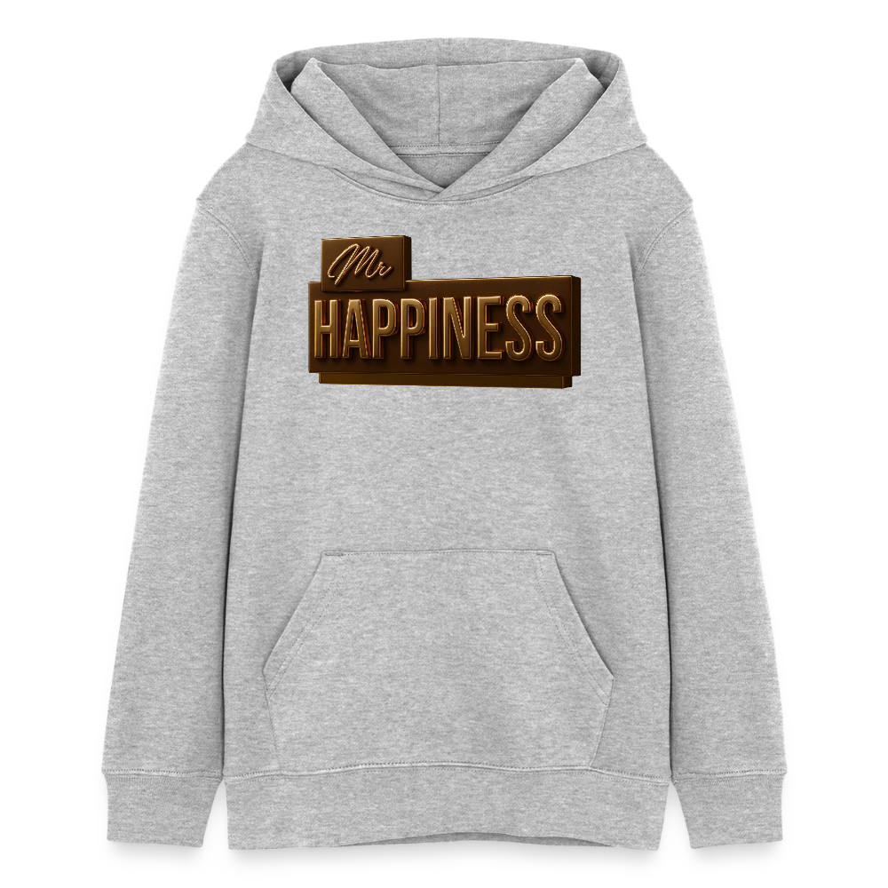EcoVibe Teen Hoodie - heather grey