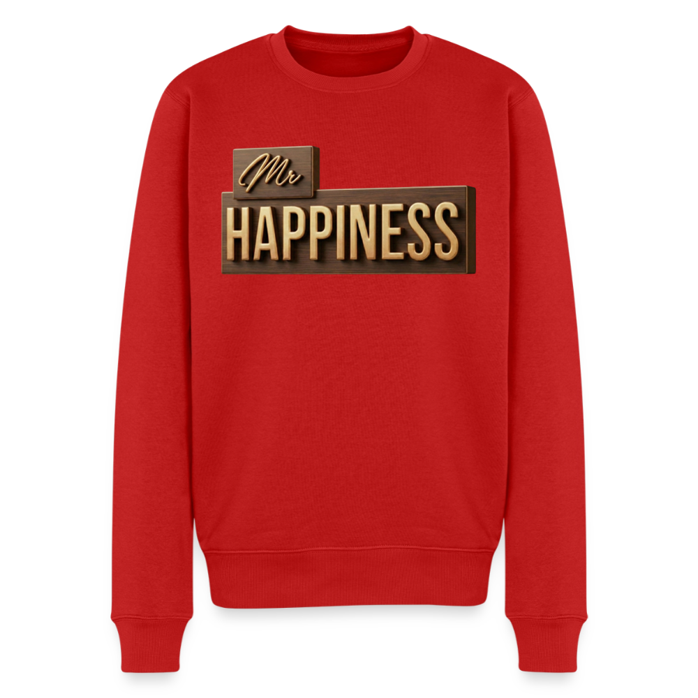 Happiness Premium Sweatshirt - red
