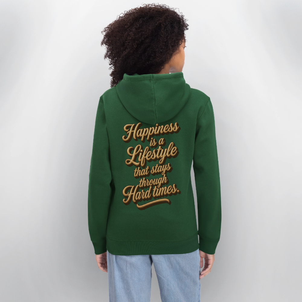 Beat Drop Hoodie - bottle green