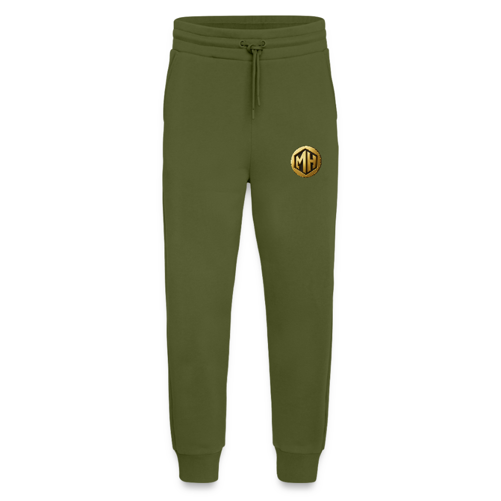 The 👑 Level Up Lounge Joggers - MOSS GREEN