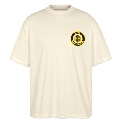 MH ALIVE Oversized Unisex Organic T-shirt Blaster - natural raw