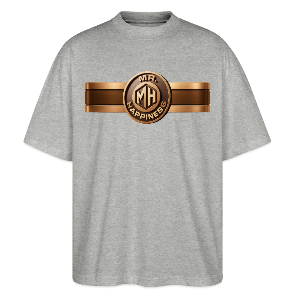 Big Heart Tee - heather grey