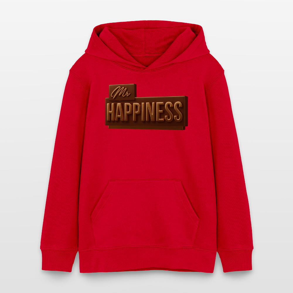 EcoVibe Teen Hoodie - red