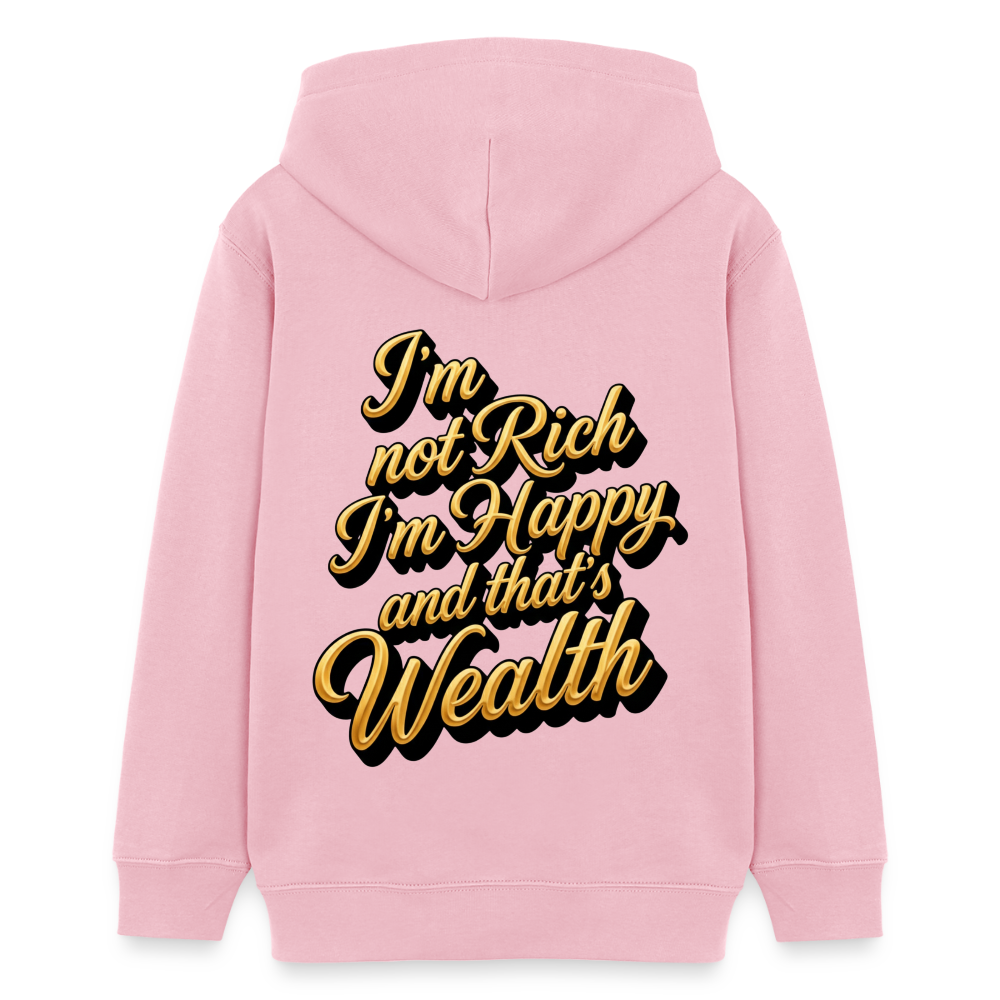 EcoVibe Teen Hoodie Original - cotton pink