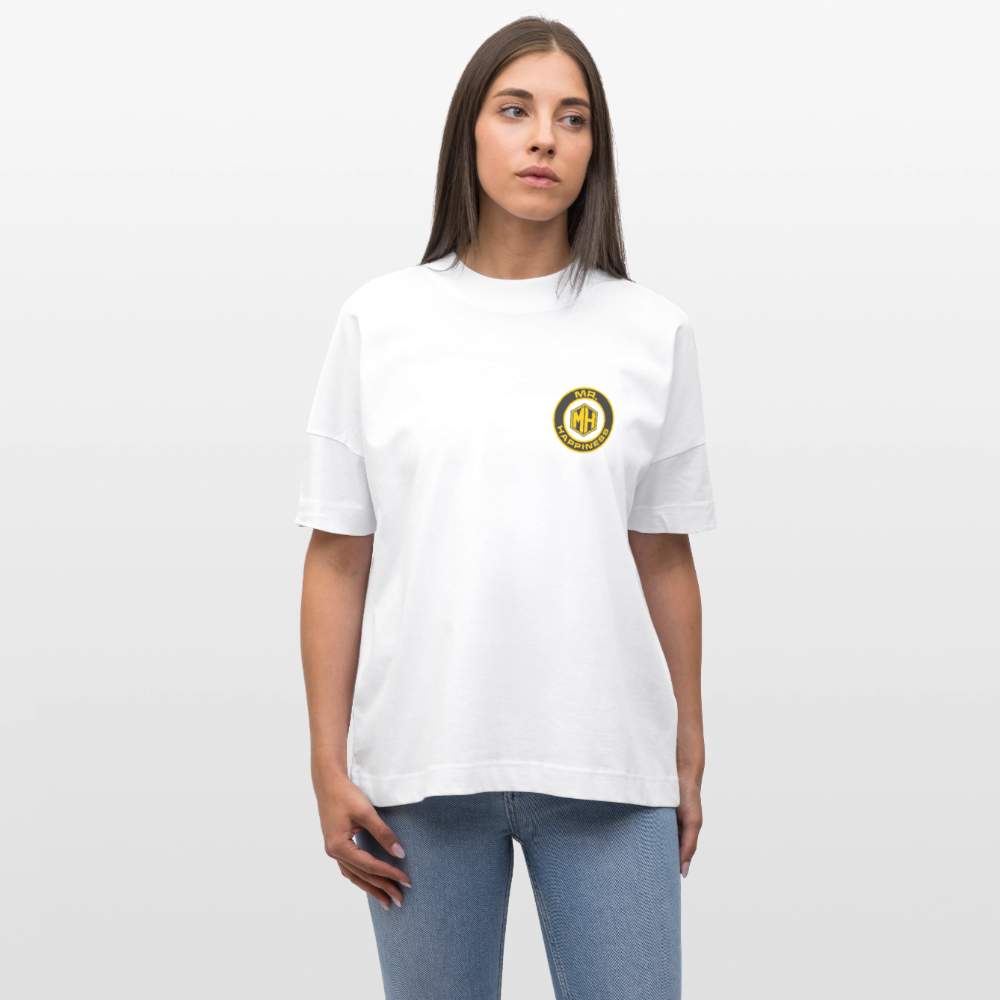 MH Oversized Unisex Organic T-shirt Blaster - white