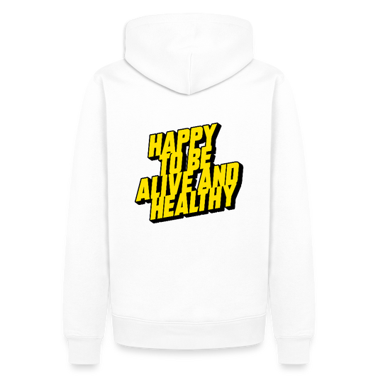 MH ALIVE Men’s Premium Hoodie (Europe ONLY) - white