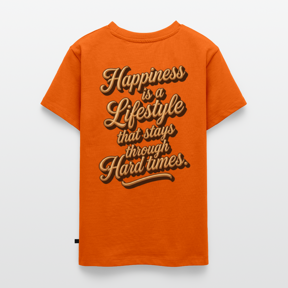 The 😄 Good Vibes Only Tee - orange 