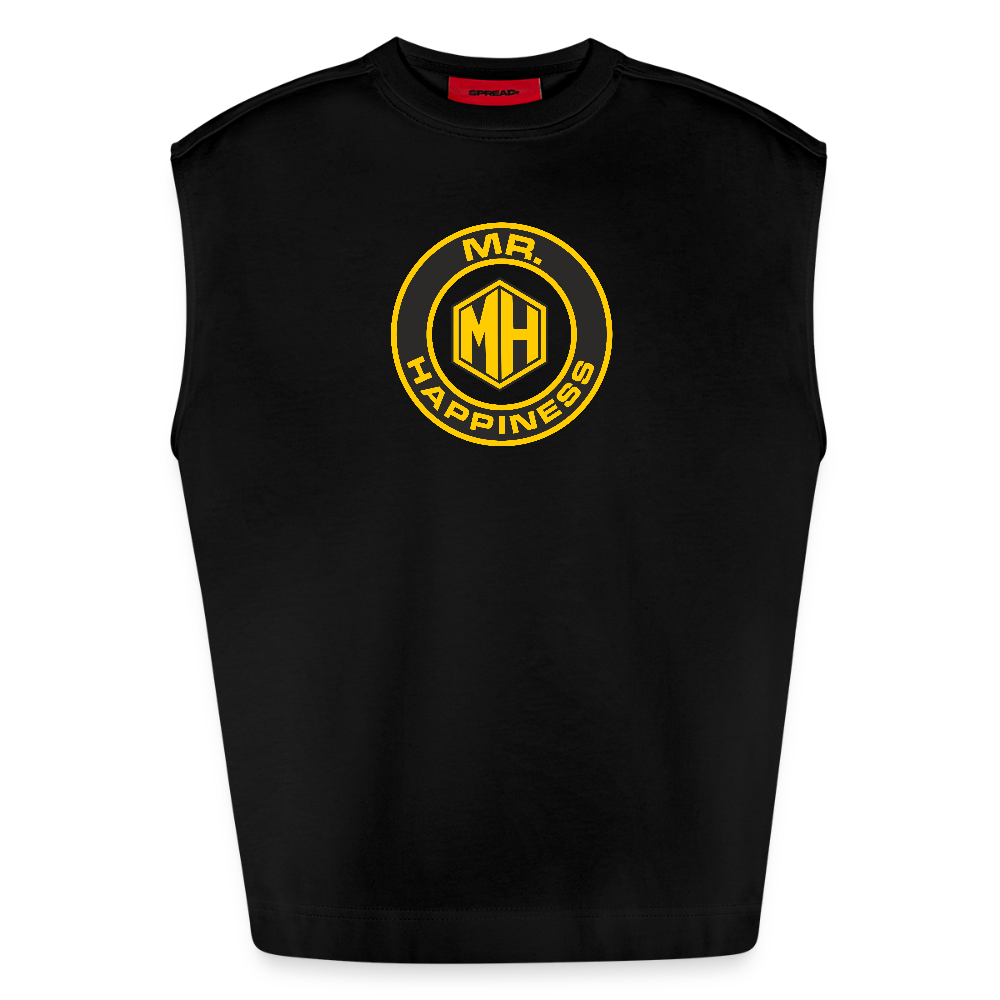 enjoytoday Oversized Tanktop - SOLID BLACK