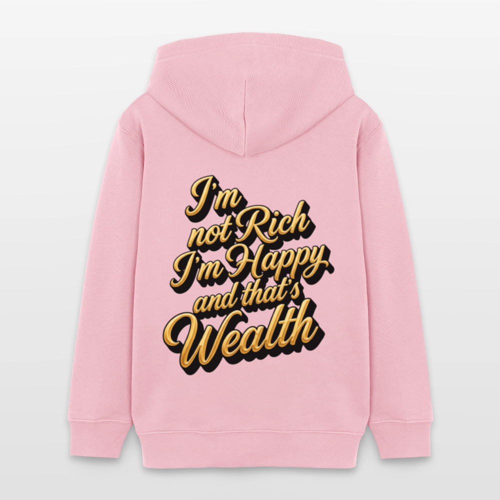 EcoVibe Teen Hoodie Original - cotton pink