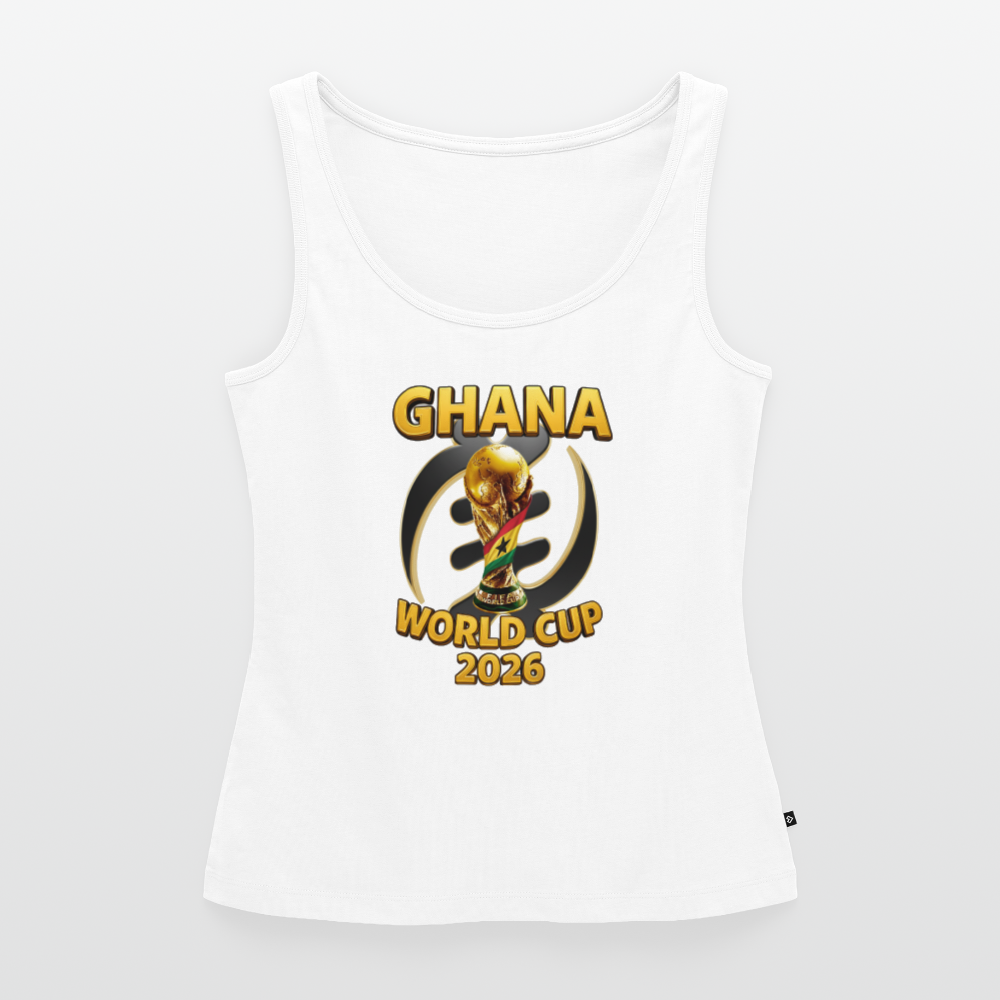 Black Stars Slay Tank - white