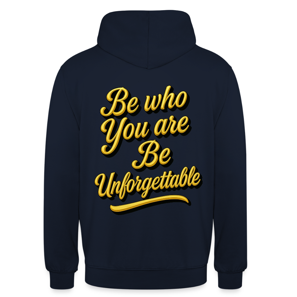 UNFORGET-ME Heavy Hoodie - navy