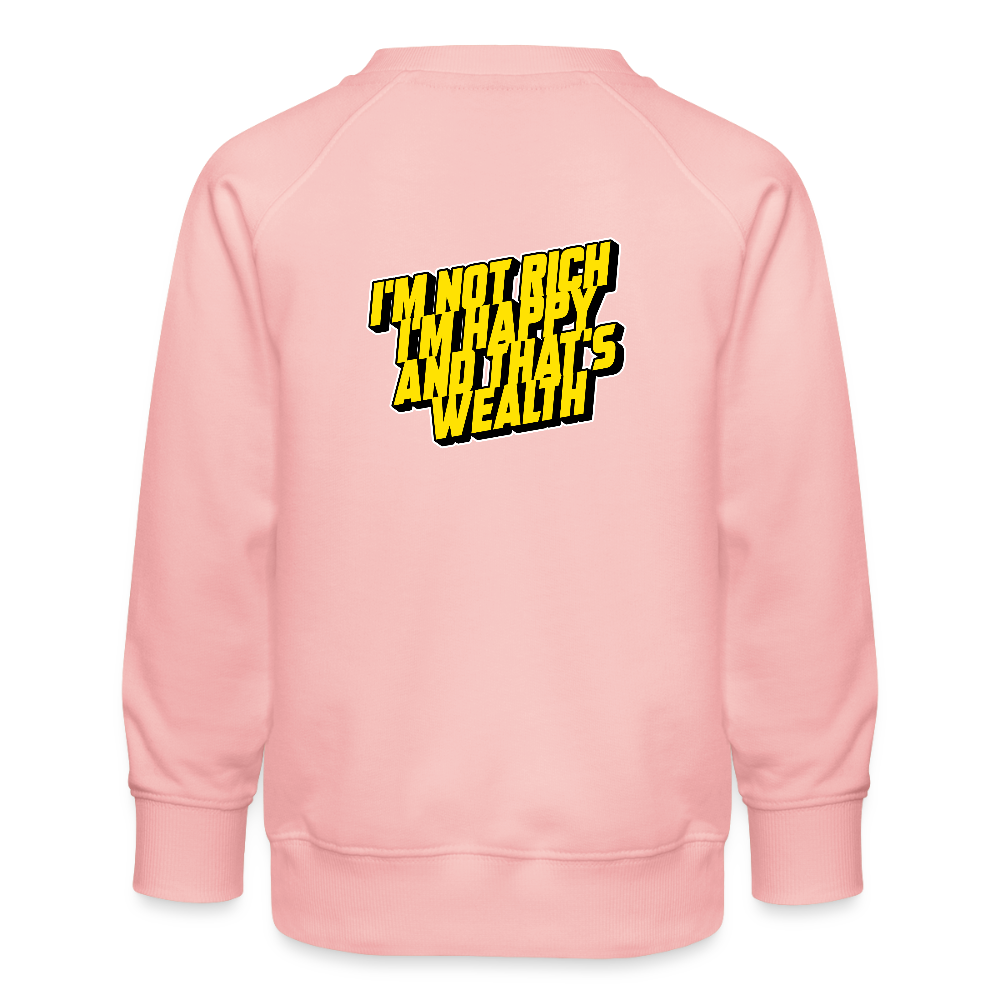 Kids’ Premium Sweatshirt (EU) - crystal pink