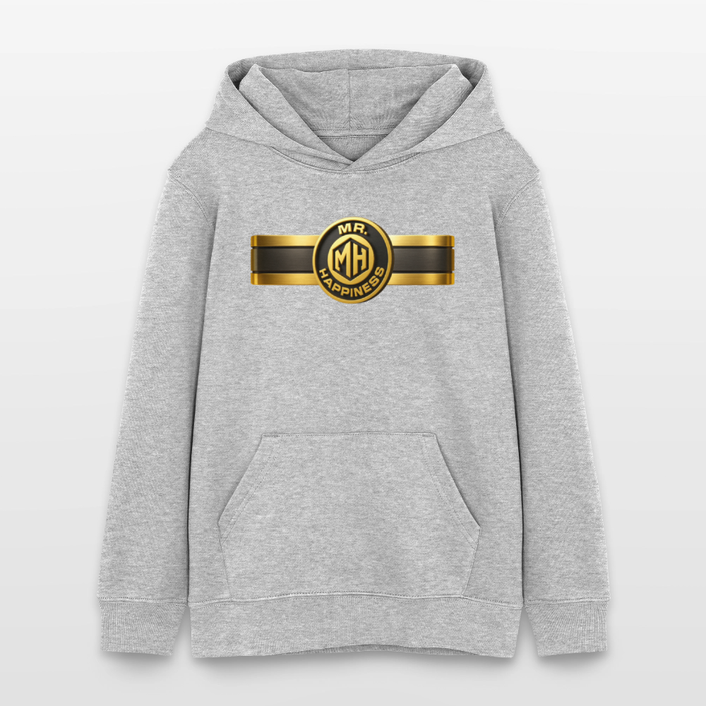 EcoVibe Teen Hoodie Original - heather grey