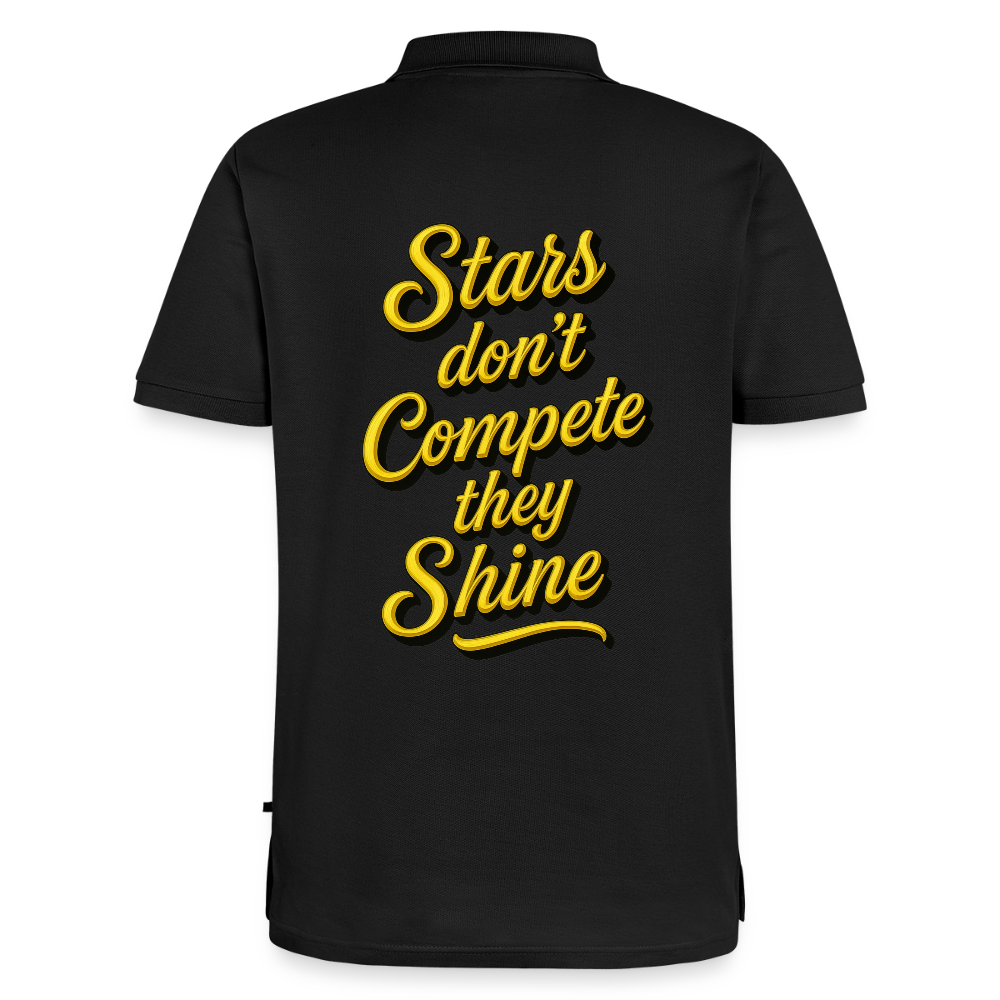 Black Stars Elite Polo - black