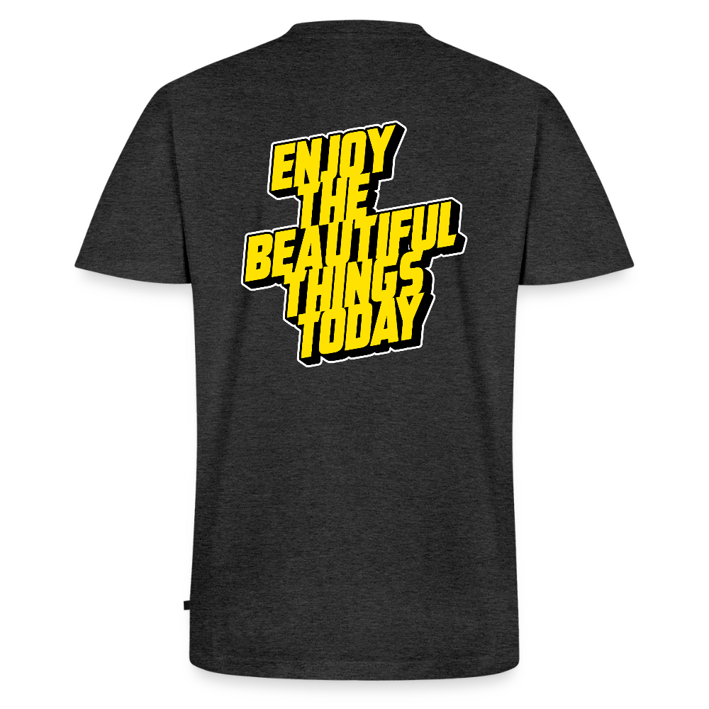 enjoybeautiful V-neck - heather anthracite