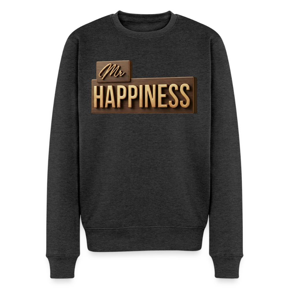 Happiness Premium Sweatshirt - heather anthracite