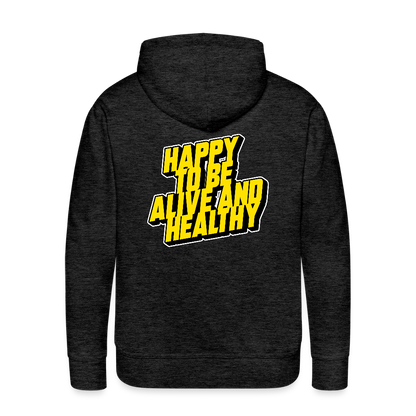 MH ALIVE Men’s Premium Hoodie (Europe ONLY) - charcoal grey