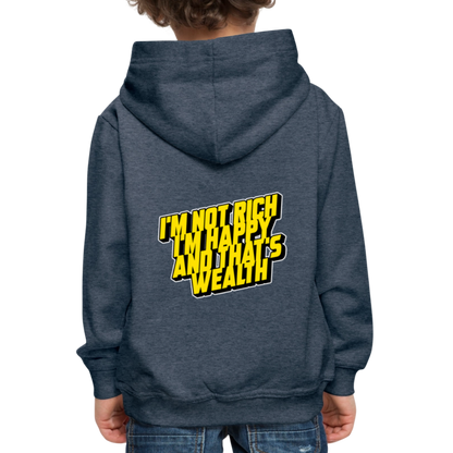 Premium Hoodie (EU) - heather denim