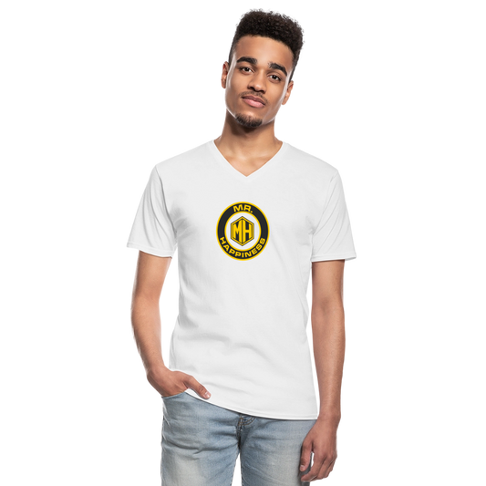 enjoytoday V-Neck T-Shirt - white