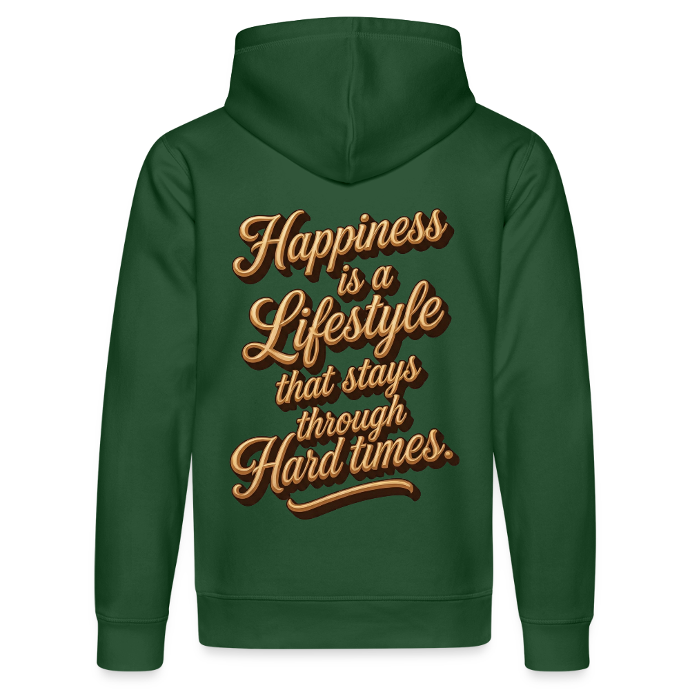 Beat Drop Hoodie - bottle green