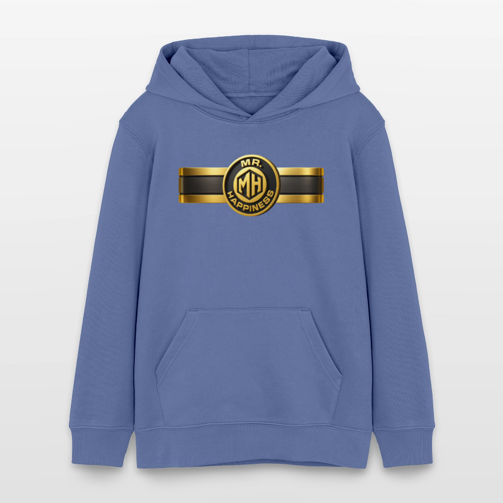 EcoVibe Teen Hoodie Original - bright blue