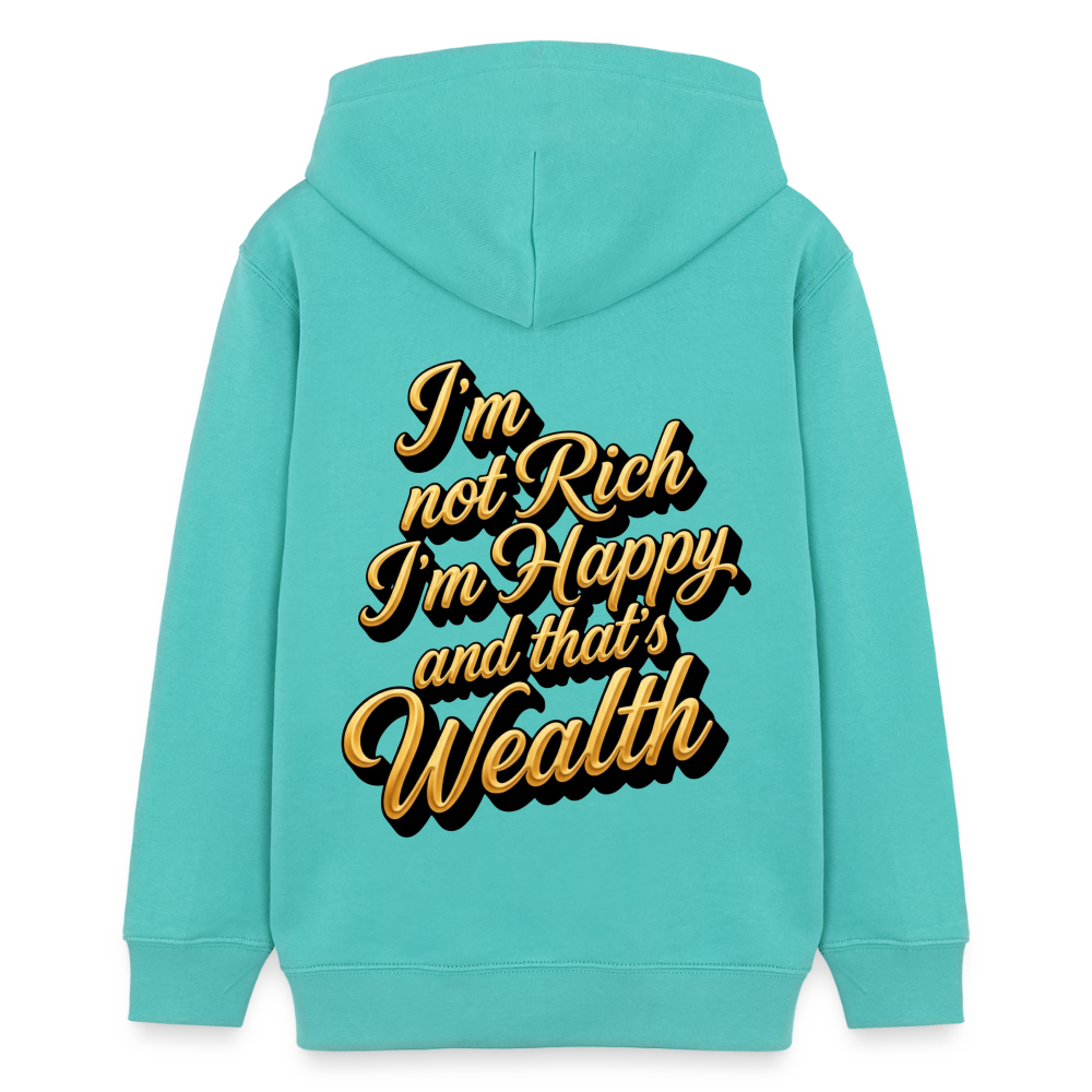 EcoVibe Teen Hoodie Original - pool blue