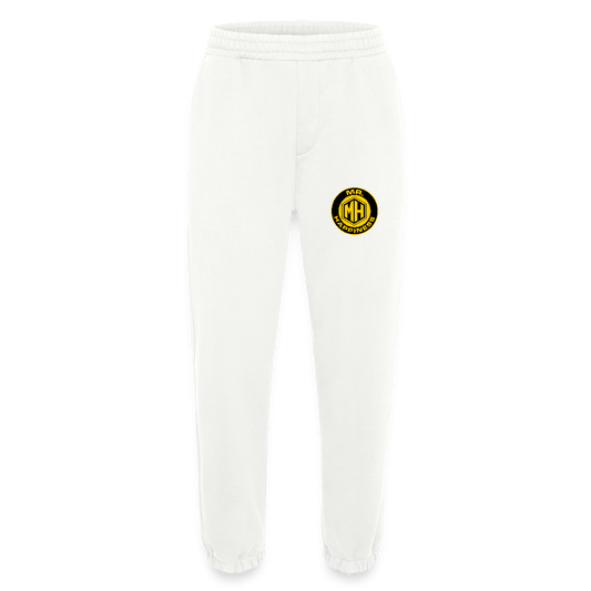 Heavyweight Organic Joggers Made in EU - OFF WHITE